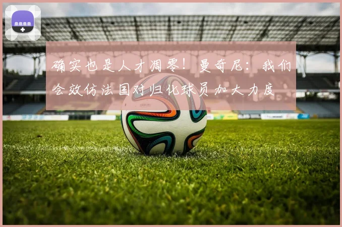 确实也是人才凋零！曼奇尼：我们会效仿法国对归化球员加大力度